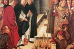 Le miracle de Fanjeaux, Pedro Berruguete, vers 1490.