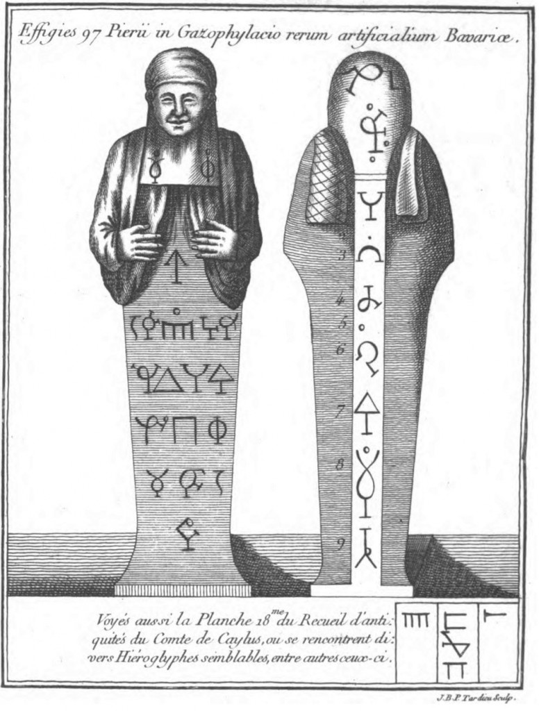 Poinsinet de Sivry, dans ses Nouvelles recherches sur la science des médailles, inscriptions et hiéroglyphes antiques