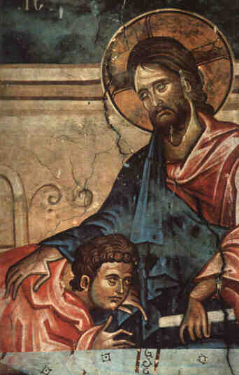 Damian, Jésus Christ et l'apôtre Saint-Jean, XIVe siècle. Evolution de la Gnose